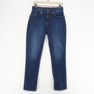 Mott & Bow Boyfriend Jeans Womens W27 L30 Blue‎ Dark Wash Ridge Stretch Denim